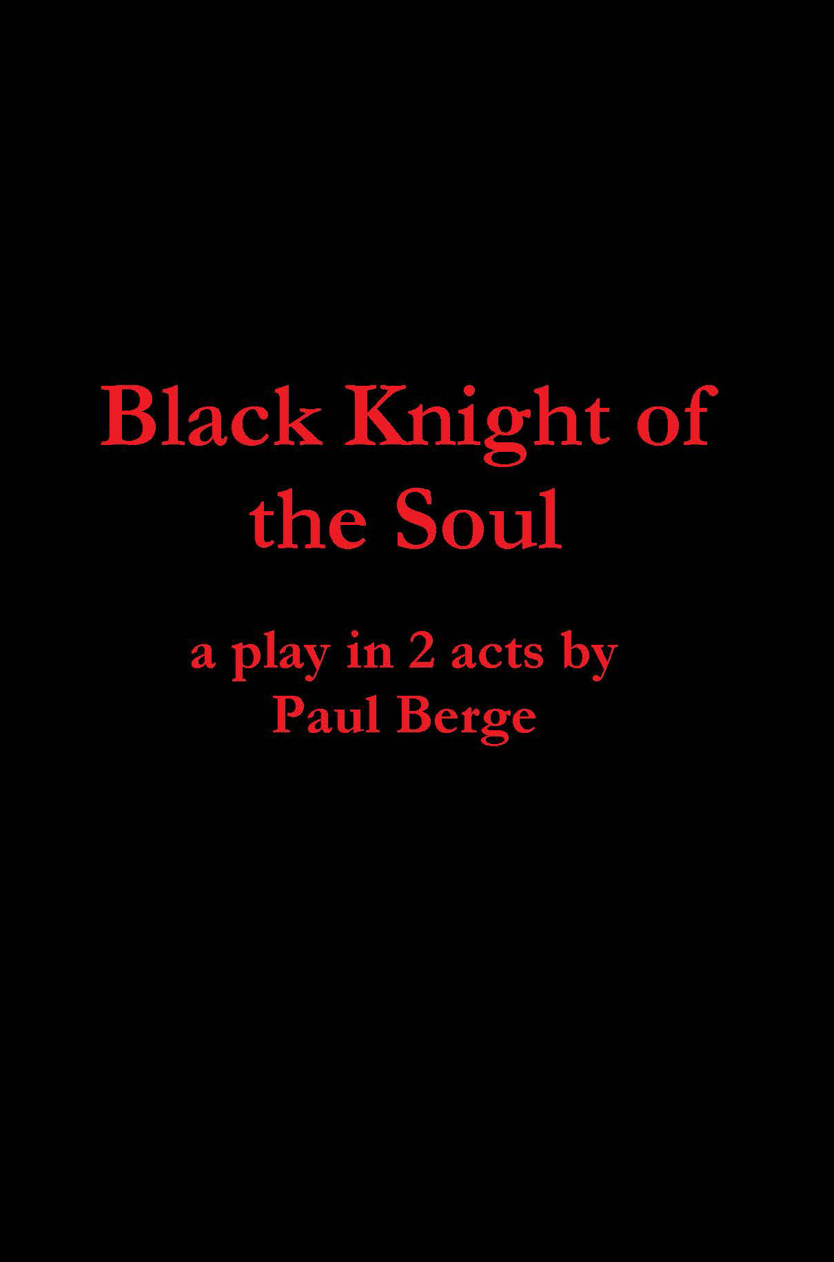 Black Knight of the Soul